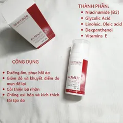 Kem Dưỡng Biotrade Acnaut Repair Cream 30ml - Ngừa Sẹo, Tái Tạo Da Sau Mụn, Loại Bỏ Đốm Đỏ, Chống Nắng SPF 30, Chống Oxy Hóa