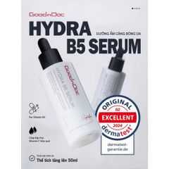 Serum B5 GoodnDoc 50ml - Cấp Ẩm Phục Hồi Da, Làm Sáng Da, Se Khít Lỗ Chân Lông, Chống Lão Hóa, Phù Hợp Mọi Loại Da
