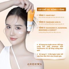 Kem Dưỡng Trắng Da AHOHWA NTG Whitening Cream 50g - Giảm Thâm Nám, Chống Lão Hóa và Cấp Ẩm Hiệu Quả, Chính Hãng Hàn Quốc