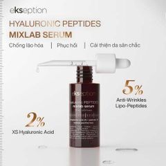 Tinh chất dưỡng da Ekseption Hyaluronic Peptides Serum - Phục hồi, chống lão hóa, làm sáng da - 75ml