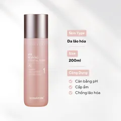 Nước Cân Bằng Dermafirm Age Reviving Essential Toner A4 - Chống Lão Hóa, Cấp Ẩm, Làm Sáng Da 200ml Hàng Nhập Khẩu