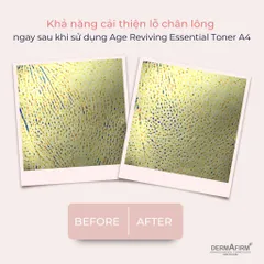Nước Cân Bằng Dermafirm Age Reviving Essential Toner A4 - Chống Lão Hóa, Cấp Ẩm, Làm Sáng Da 200ml Hàng Nhập Khẩu