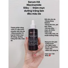 Serum Ekseption Hyaluronic Niacin 75ml - Dưỡng ẩm, trắng sáng da, mờ thâm mụn với 5% Niacinamide và Hyaluronic Acid, hàng nhập khẩu từ Tây Ban Nha.