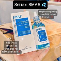 Tinh Chất Serum SMAS Pro Vitamin B5 Hydra Dưỡng Ẩm Phục Hồi Da Tổn Thương 120g - Tăng Cường Độ Đàn Hồi, Cấp Nước Cho Da khỏe mạnh
