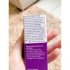 Juliette Armand Elements Folic Acid B9 Serum 20ml - Tinh Chất Phục Hồi Làm Dịu Da, Chống Lão Hóa, Dưỡng Ẩm, Giảm Kích Ứng Da