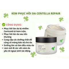 Kem Dưỡng Ẩm Rau Má GoodnDoc Centella Repair 50ml - Giảm Thâm Sạm Nám, Trắng Sáng Da, Chống Lão Hóa, Xuất Xứ Hàn Quốc