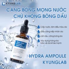 Serum HA B5 KyungLab Hydra Ampoule 50ml - Cấp ẩm, làm căng bóng và trắng da, phù hợp cho mọi loại da, hàng nhập khẩu từ Hàn Quốc
