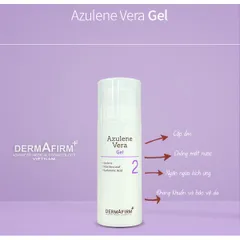Tinh Chất Hoa Cúc Dermafirm Azulene Vera Gel 100ml - Làm Dịu và Tái Tạo Da Hàn Quốc Cho Tất Cả Các Loại Da