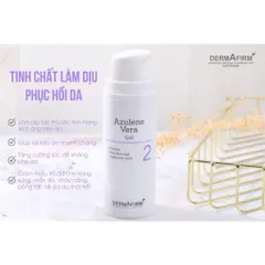 Tinh Chất Hoa Cúc Dermafirm Azulene Vera Gel 100ml - Làm Dịu và Tái Tạo Da Hàn Quốc Cho Tất Cả Các Loại Da