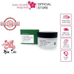 Kem Dưỡng Ẩm Trắng Sáng GoodnDoc Aloe Vera Hydra Soothing Cream - Kem Chống Lão Hóa, Tái Tạo Da, 50ml Hàn Quốc