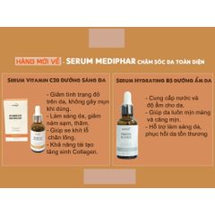 Serum Dưỡng Trắng Sáng Da MEDIPHAR+ Vitamin C 20 - Giảm Thâm Nám, Chống Lão Hóa, Phục Hồi Da, Dung Tích 30ml