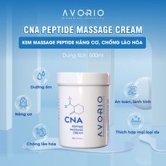Kem Massage Avorio CNA Peptide - Kem chăm sóc da tăng sinh tế bào, collagen, giảm nếp nhăn, làm dịu da, cho làn da tươi trẻ