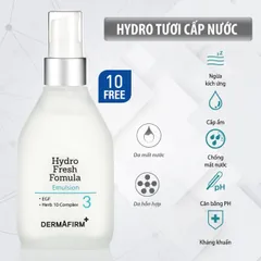 Sữa Dưỡng Da Mặt Dermafirm Hydro Fresh Formula - Tinh Chất Cấp Nước và Dưỡng Ẩm Cho Da Khô, Hàn Quốc