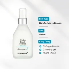 Sữa Dưỡng Da Mặt Dermafirm Hydro Fresh Formula - Tinh Chất Cấp Nước và Dưỡng Ẩm Cho Da Khô, Hàn Quốc