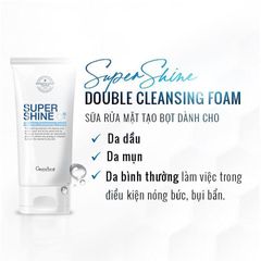 Sữa Rửa Mặt Tạo Bọt Cosmeheal Suppershine Double Cleansing Foam 120ml - Dành Cho Da Dầu, Mụn, Làm Sạch Sâu, Cấp Ẩm Tức Thì