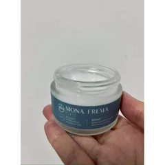Gel Cấp Ẩm Chống Lão Hoá Mona Frema Double Hydra-Plus 30g/50g - Gel Phục Hồi Da Với Axit Hyaluronic & Protein Ốc Sên Pháp