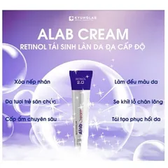 Kem Dưỡng Retinol Kyung Lab Alab Cream 30ml - Chống Lão Hóa, Giảm Nhờn, Ngăn Ngừa Mụn, Se Khít Lỗ Chân Lông, Da Sáng Mịn