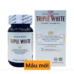 Viên Uống Trắng Da Miracle Double Extra / Triple White Chống Nắng Giảm Thâm Sạm Nám Chống Lão Hoá TRIPLEWHITE