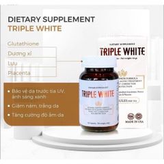 Viên Uống Trắng Da Miracle Double Extra / Triple White Chống Nắng Giảm Thâm Sạm Nám Chống Lão Hoá TRIPLEWHITE