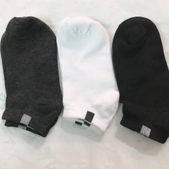 [Combo 5 đôi] tất vớ nam nữ cổ ngắn màu đen