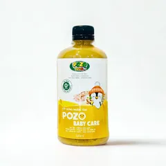 Cốt Gừng Pozo Kid 500ml - Pha Tắm và Ngâm Chân Giữ Ấm Cơ Thể, Hỗ Trợ Ngừa Cảm Lạnh, Chất Lượng Cao Cho Bé
