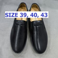 Giày Lười Nam Boss Da Bò Chất Đẹp - Kiểu Dáng Classic, Đi Học, Đi Làm, Đi Chơi, Dễ Phối Đồ, Êm Chân