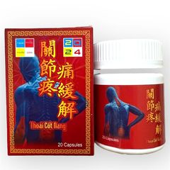 Viên uống Thoái cốt nang hỗ trợ đau lưng, thấp khớp, tê liệt, đau khớp, tê nhức chân tay, viêm đa khớp, thoát vị đĩa đệm - Sản Phẩm Xuất Xứ Malaysia - Mã 1489