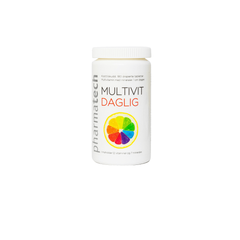 Multivit Daglig H/180v PHARMATECH - Bổ sung Vitamin & Khoáng Chất Tổng Hợp, Tăng Cường Sức Khỏe và Năng Lượng Hàng Ngày