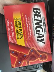 Set 2 Kem Xoa Bóp Giảm Đau Bengay Ultra Strength 2 tuýp X 113G - Giảm Đau Cơ Khớp Hiệu Quả, Dễ Dàng Mang Theo, Sản Phẩm Từ Mỹ