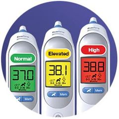 Nhiệt kế đo tai Braun IRT6520, Braun ThermoScan 7 Màu Trắng | Hàng của Đức