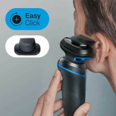 Máy Cạo Râu Điện Braun 5018s Series 5 - Chống Nước, Pin Li-Ion, Lưỡi Dao Linh Hoạt, Sạch Dễ Dàng, Thiết Kế Đức