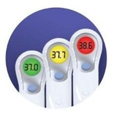 Nhiệt Kế Điện Tử Braun NTF3000 - Đo Trán Không Chạm, Cảm Biến Chính Xác, Màn Hình LCD, Nghe Tiếng Beep, Thích Hợp Cho Trẻ Em