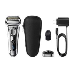 Máy cạo râu điện Braun Series 9 9293S - Công nghệ 5 lưỡi cắt, chống nước, sạc tự động, Made in Germany - Quà tặng cao cấp cho nam giới