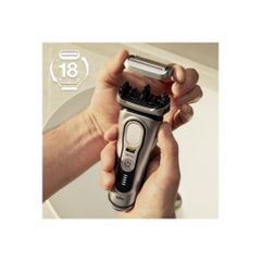Bộ Đầu Thay Thế Cho Máy Cạo Râu Braun Series 9 Pro, 9, 8, 7, 6, 5, 3 - Lưỡi Thép Không Gỉ Chính Hãng Đức, Cạo Sát Hiệu Quả