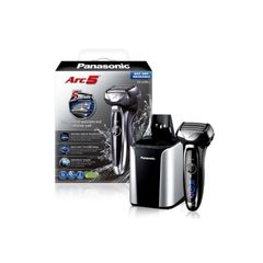 Máy Cạo Râu Điện Panasonic ES-LV95-S ARC 5 - Cạo Gần Chuyên Nghiệp, Công Nghệ 5 Lưỡi, Tự Động Làm Sạch, Thực Hiện 70.000 Lần Cắt Phút