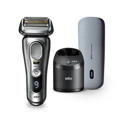 Máy Cạo Râu Cao Cấp Braun Series 9 Pro 9477CC - Công Nghệ Sonic, Hộp Sạc Di Động, Quà Tặng Độc Đáo Cho Nam Giới
