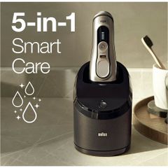 Máy Cạo Râu Cao Cấp Braun Series 9 Pro 9477CC - Công Nghệ Sonic, Hộp Sạc Di Động, Quà Tặng Độc Đáo Cho Nam Giới