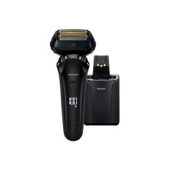 Máy Cạo Râu Panasonic ES-LS9A-K Cao Cấp Nhật Bản - Dao Cạo Nam 6 Lưỡi, Cảm Biến Râu, Trạm Sạc và Vệ Sinh cao cấp