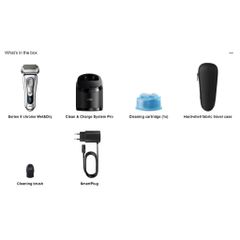 Máy cạo râu cao cấp Braun Series 9 9376CC, Braun 9376CC - Made in Germany