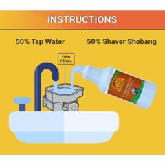 Dung dịch rửa máy cạo râu Philips Norelco Jet Clean HQ200, thay thế 7 chai Shaver Shebang