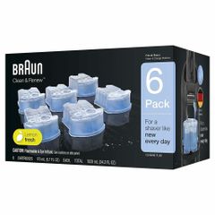 Nước rửa máy cạo râu Braun - Clean & Renew Cartridges, Chai tương đương 6 hộp mực 170ml | Made in USA 289837