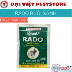 RADO Ruồi Xanh - Bả đặc trị ruồi hiệu quả