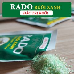 RADO Ruồi Xanh - Bả đặc trị ruồi hiệu quả