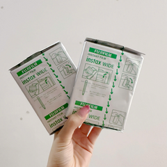 Film Chụp Lấy Liền Fujifilm Instax Wide - Hộp 20 Tấm ISO 800 Siêu Rộng dành cho Máy Ảnh Instax WIDE