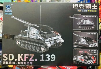 Bộ Đồ Chơi Lắp Ráp Mô Hình Xe Tăng KY7216 - SD.KFZ 181, SD.KFZ 139, PZ.KPFW - Sáng Tạo Và Giải Trí Cho Trẻ Em Từ 6 Tuổi