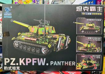 Bộ Đồ Chơi Lắp Ráp Mô Hình Xe Tăng KY7216 - SD.KFZ 181, SD.KFZ 139, PZ.KPFW - Sáng Tạo Và Giải Trí Cho Trẻ Em Từ 6 Tuổi