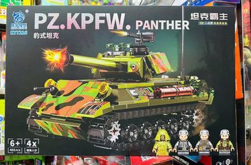 Bộ Đồ Chơi Lắp Ráp Mô Hình Xe Tăng KY7216 - SD.KFZ 181, SD.KFZ 139, PZ.KPFW - Sáng Tạo Và Giải Trí Cho Trẻ Em Từ 6 Tuổi