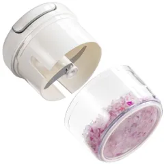 Máy Xay Tỏi Đa Năng 2Lock Korea - Xay Thịt, Rau, Gia Vị Siêu Nhanh, Dung Tích 230ml, Tiện Lợi Dùng Trong Nhà Bếp