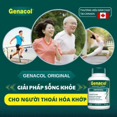 Collagen GENACOL Original L/90v - Hỗ trợ tái tạo sụn khớp, duy trì sức khỏe xương khớp, giúp linh hoạt vận động hàng ngày