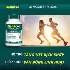 Collagen GENACOL Original L/90v - Hỗ trợ tái tạo sụn khớp, duy trì sức khỏe xương khớp, giúp linh hoạt vận động hàng ngày